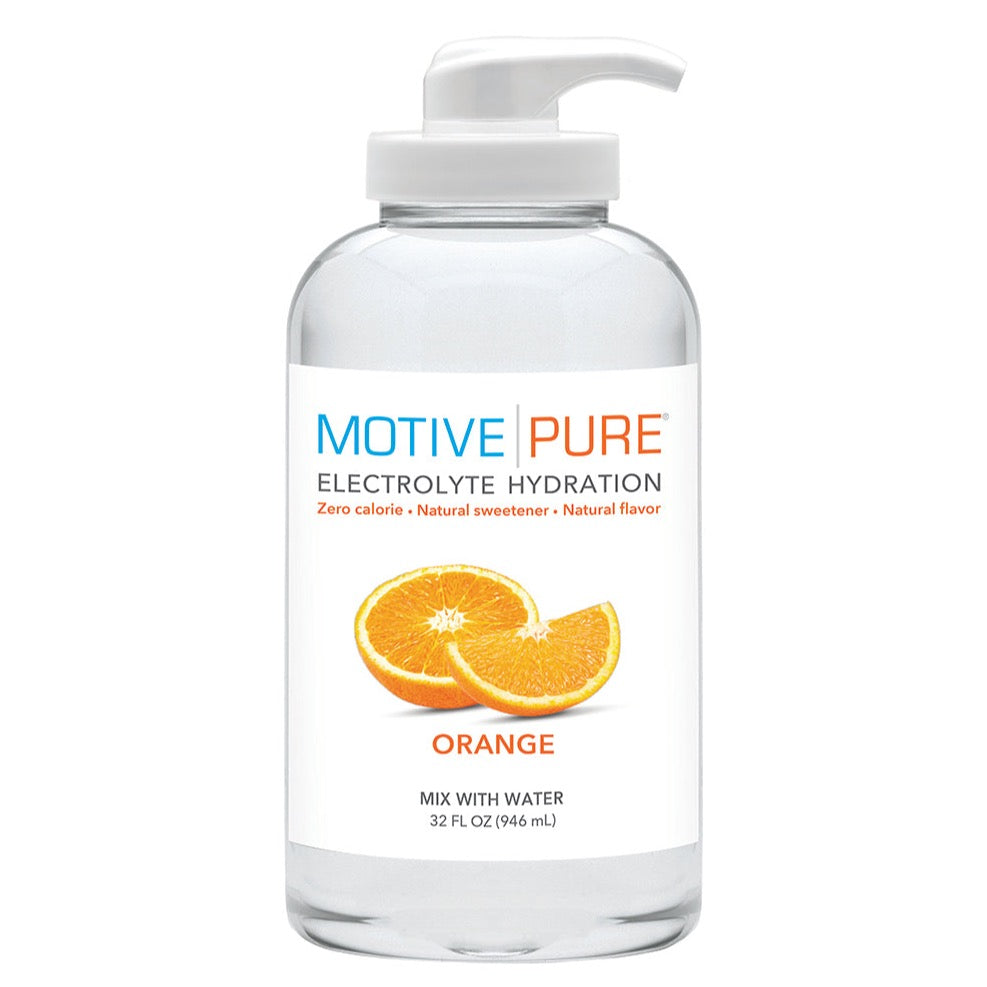 Orange 32 oz Pump Bottle