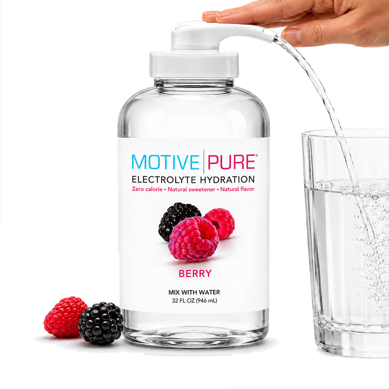 Berry 32 oz Pump Bottle