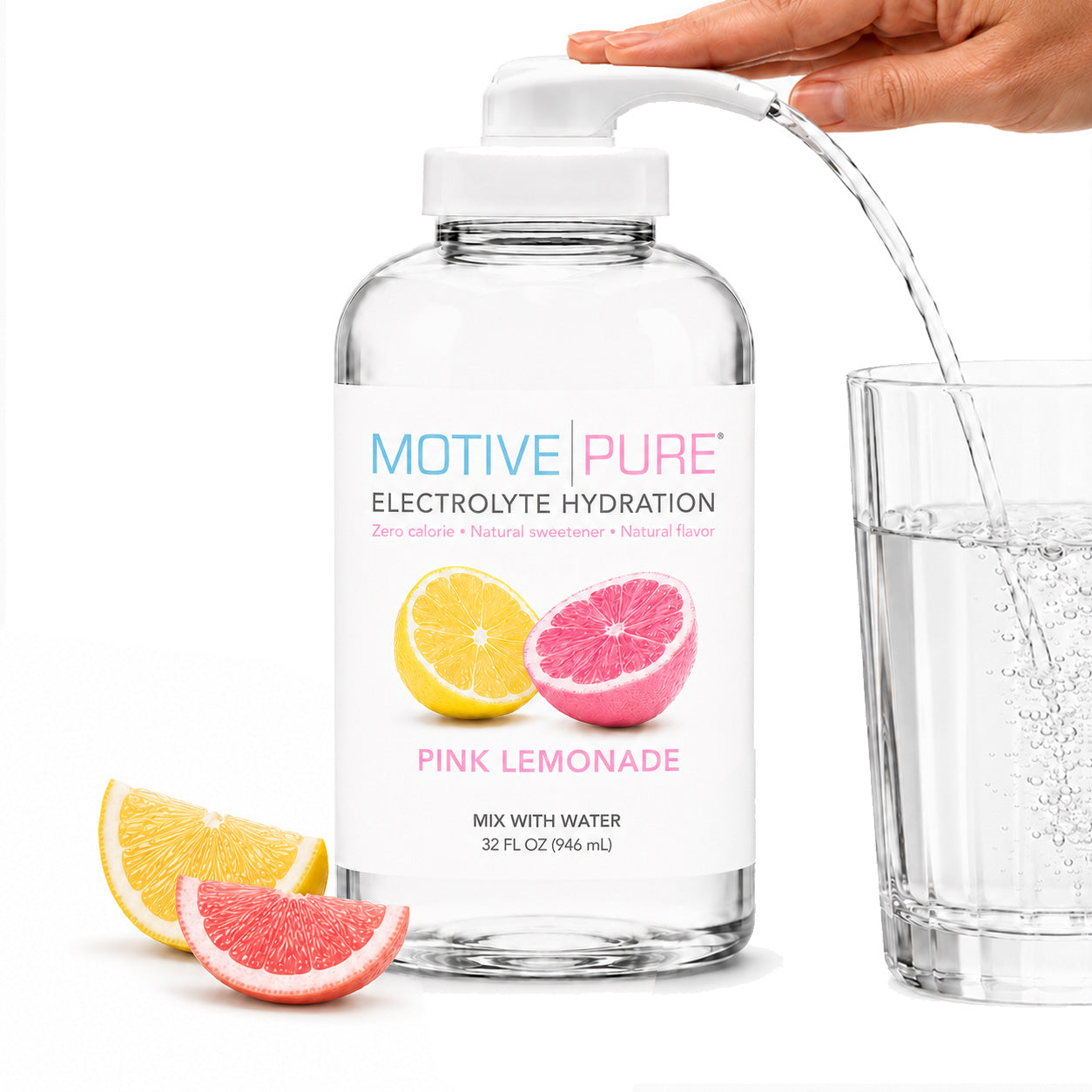 Pink Lemonade 32 oz Pump Bottle